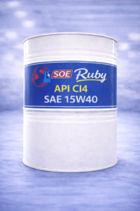 Engine Oil SOE Ruby API CI4 SAE 15W40