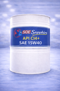 Engine oil SOE Sapphire API CI4+ SAE 15W40