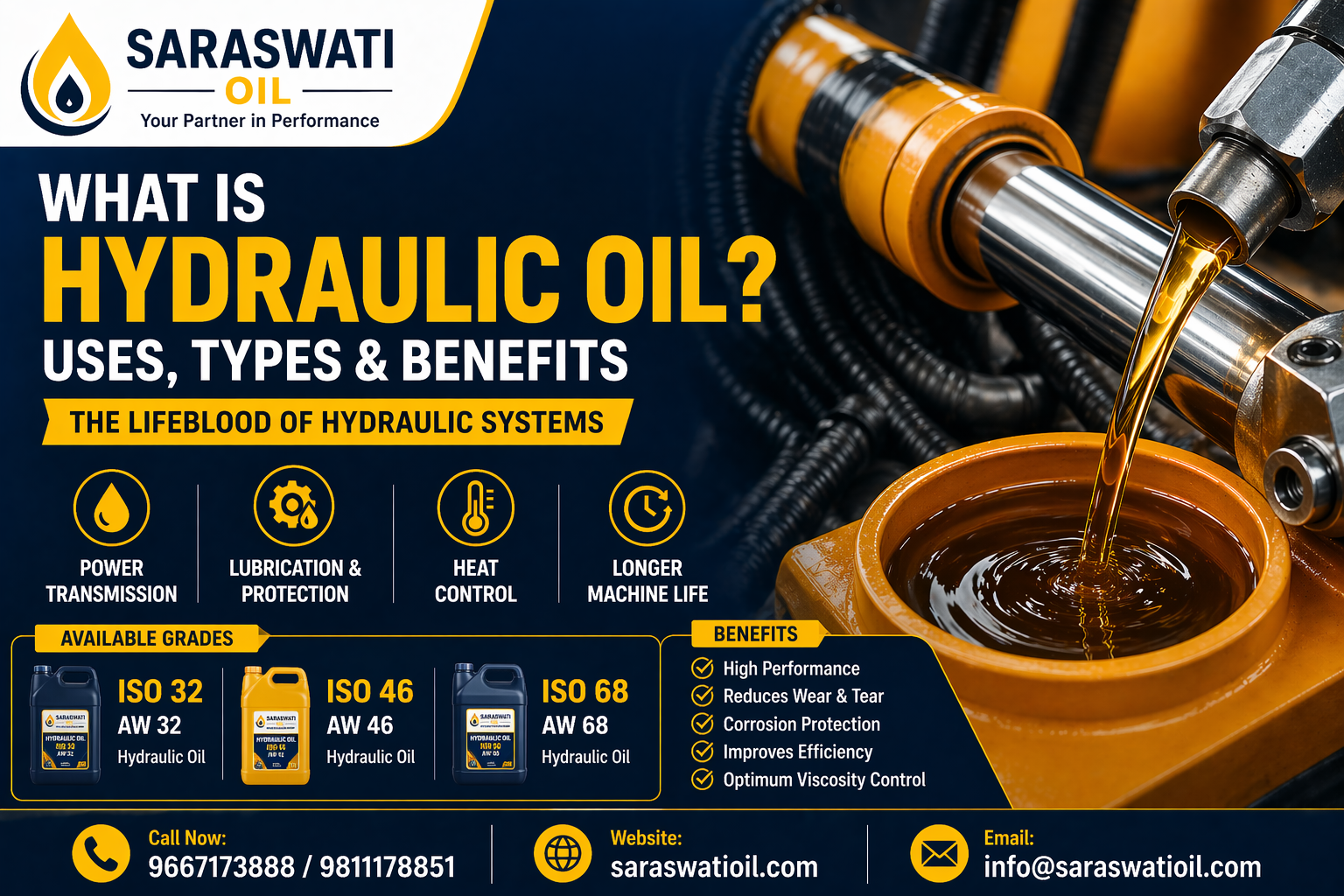 What is Hydraulic oil